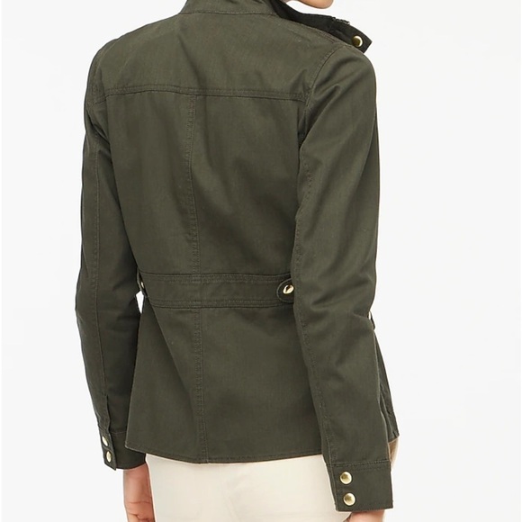 J Crew Resin-coated twill field jacket size s - Picture 10 of 10